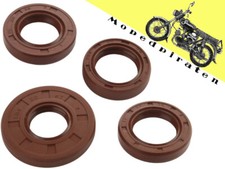 Satz Wellendichtringe braun